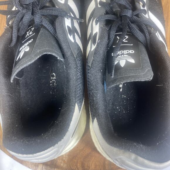 Adidas ZX 1K Boost Mens Black And White‎ Size 12 Athletic Running Shoes main image 10